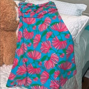 Lilly strapless dress